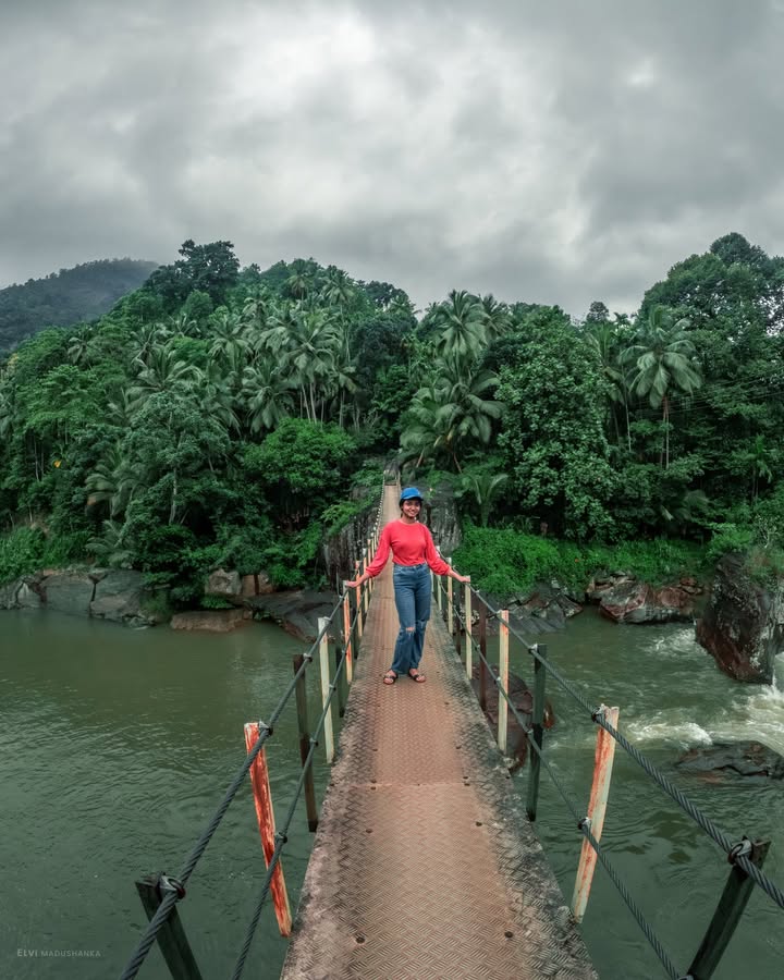 ඔළු ඇල්ලට යද්දී ගොඩක් අය මෙතන මිස් කරගන්නවා. මේ වැල් පාලම ලස්සන විව් එකක් තියෙනවා මෙතනත්