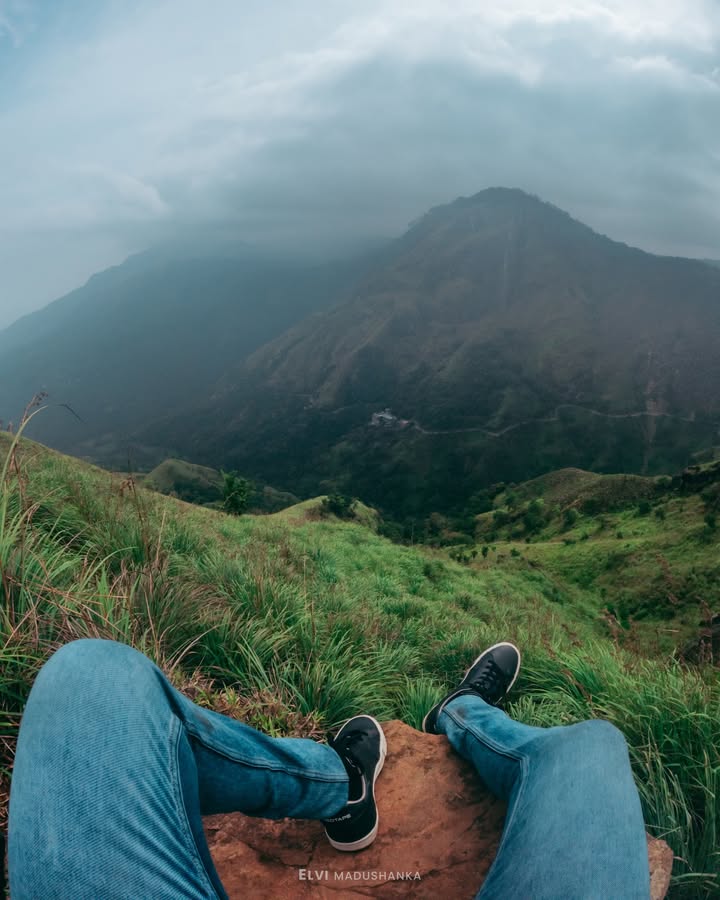 <3 little adams peak උඩ😌❤️