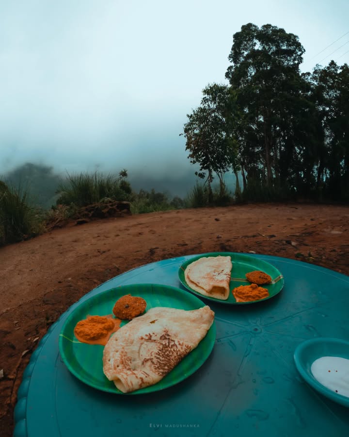 පහලට එද්දී හම්බෙන තොසේ කඩවල්.