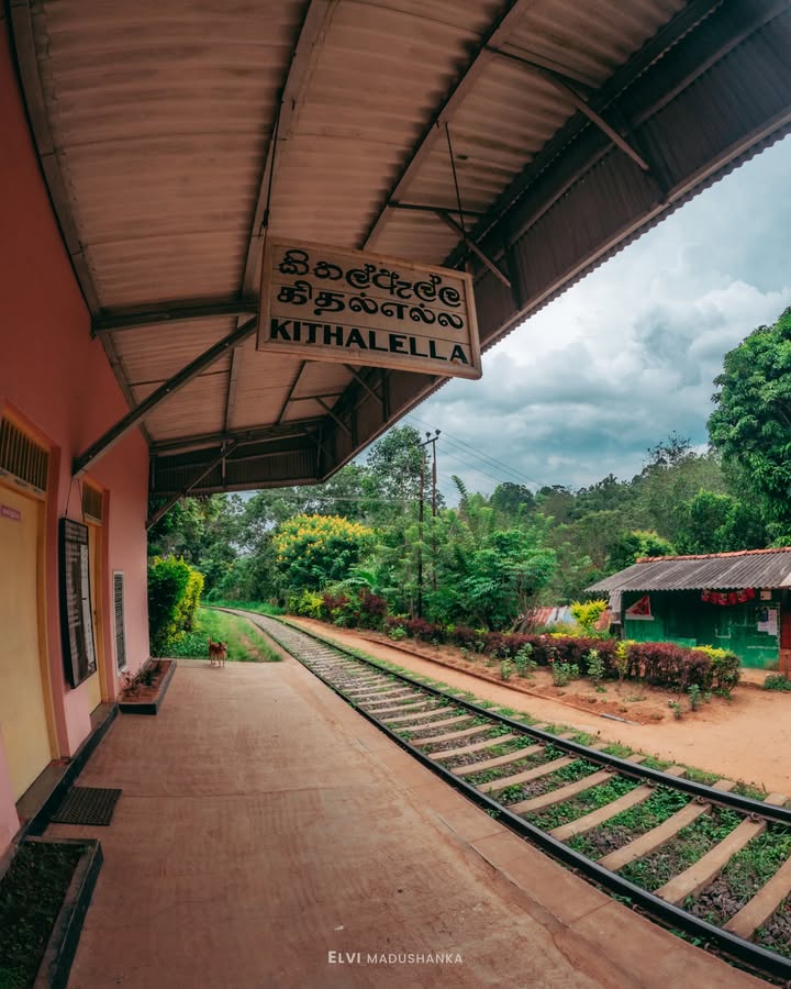 කිතල් ඇල්ල ස්ටේෂන් එක 😌❤️