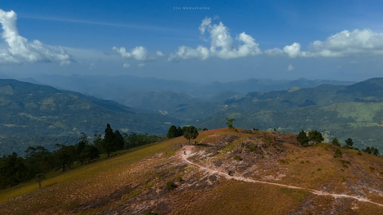 Eastland View Point එක drone එකට පේන විදිහ