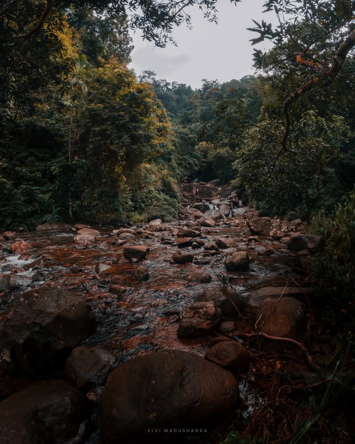 මෝ- හි- නී ඇල්ල පහල, ඇල්ල තියෙන්නේ උඩ